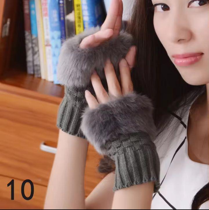 Wool Fingerless Gloves