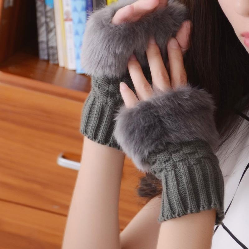 Wool Fingerless Gloves