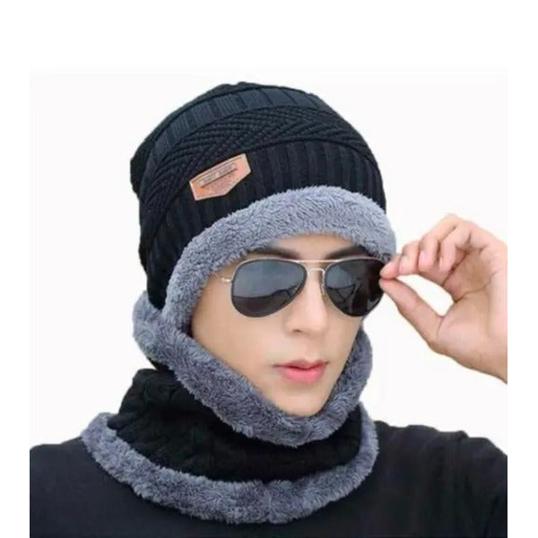 Head & Neck Cap Beanies Combo (Random Color)